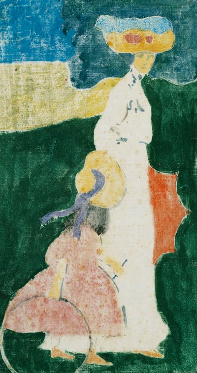 I sommers; Jeg er Sommer af Wassily Kandinsky