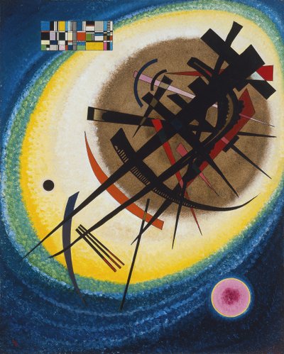 In the Bright Oval, 1925 af Wassily Kandinsky