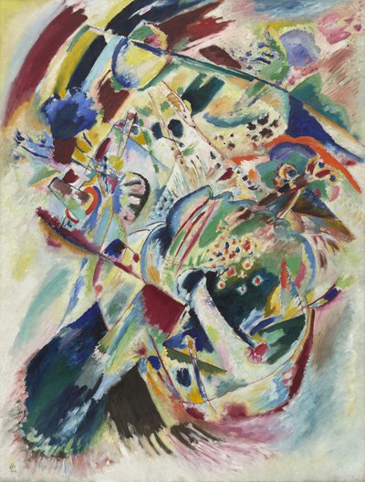 Kandinsky - Panel til Edwin R. Campbell No. 4, 1914 af Wassily Kandinsky