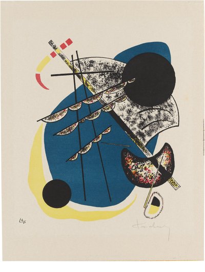 Kleine Welten II af Wassily Kandinsky