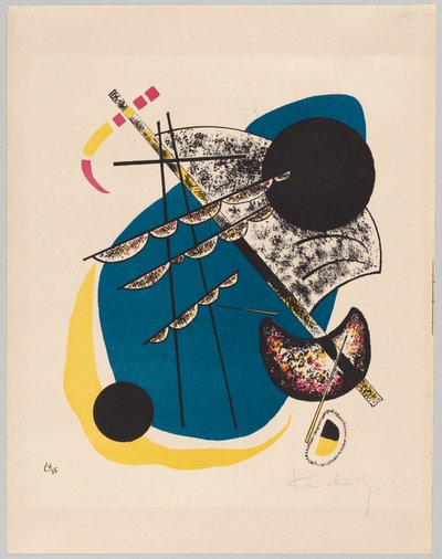 Kleine Welten II af Wassily Kandinsky