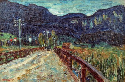 Kochel - Broen af Wassily Kandinsky