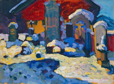 Kochel – Friedhof af Wassily Kandinsky