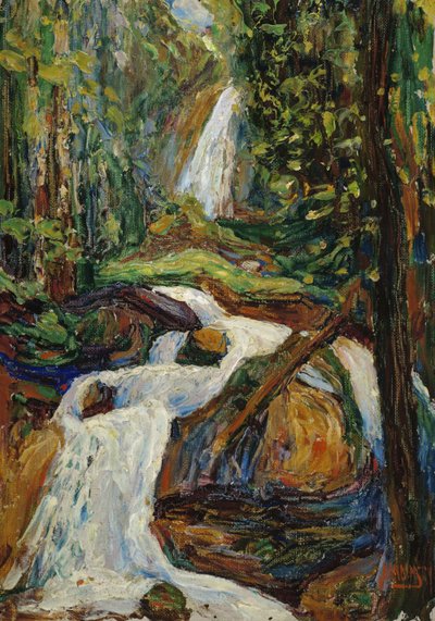 Kochel - Vandfald I af Wassily Kandinsky