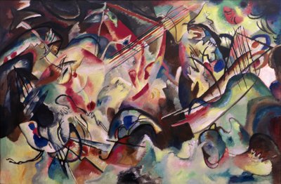 Komposition VI af Wassily Kandinsky