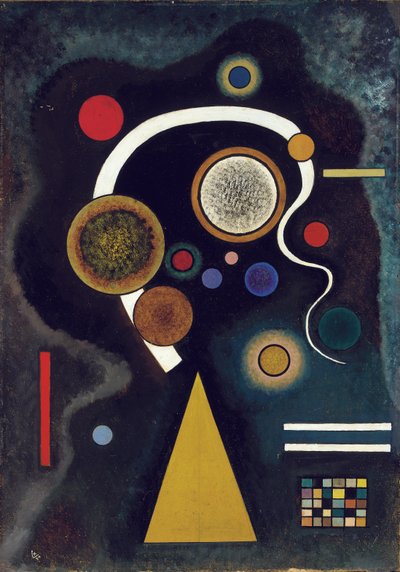 Moody streg af Wassily Kandinsky