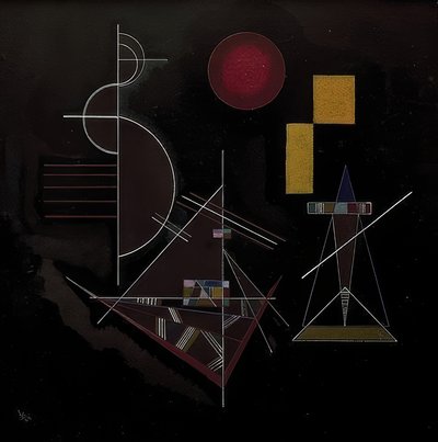 Let i tung (let i zwaar). 1929 af Wassily Kandinsky