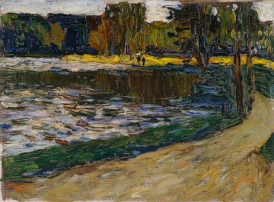 München – Den engelske have af Wassily Kandinsky