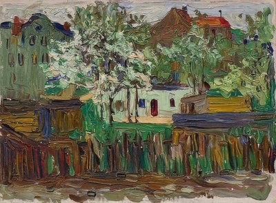 München. Omkring 1901-02 af Wassily Kandinsky