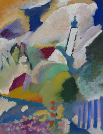 Murnau med Kirke I af Wassily Kandinsky