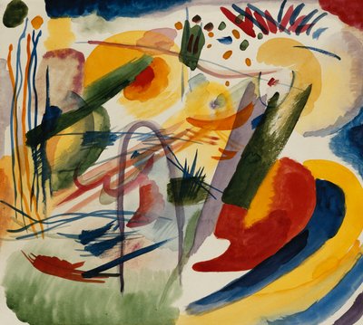 Ingen titel; Uden titel af Wassily Kandinsky