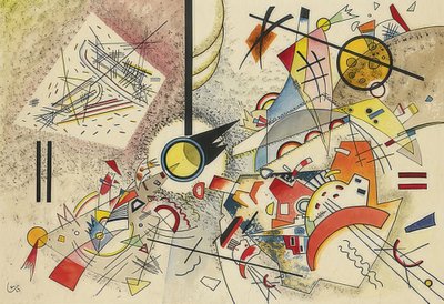 Uden titel. 1923 af Wassily Kandinsky