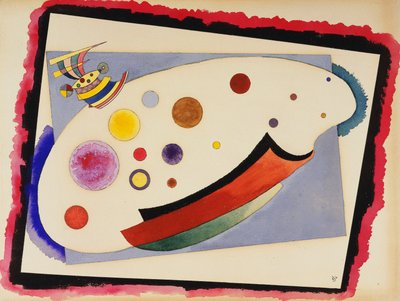 Oval anime af Wassily Kandinsky