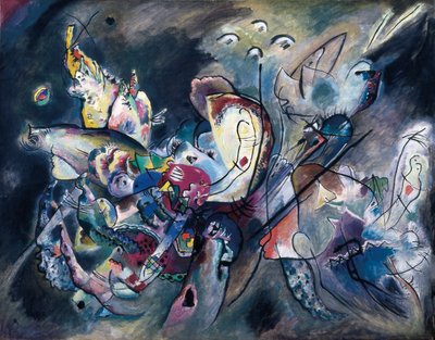 Overskyet af Wassily Kandinsky