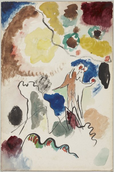 paradis af Wassily Kandinsky
