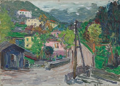 Rapallo – Fra vinduet af Wassily Kandinsky