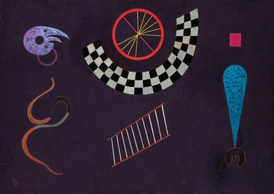 Bånd med firkanter af Wassily Kandinsky (1866-1944) af Wassily Kandinsky