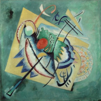Rotes Oval af Wassily Kandinsky