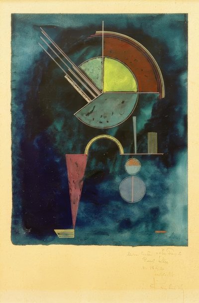 Svag støtte af Wassily Kandinsky