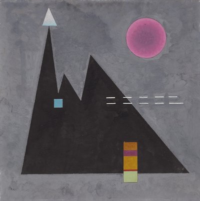 Skarp i stump; Skarp i det kedelige af Wassily Kandinsky