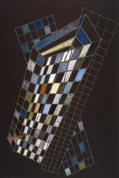 ""Små fly"" Maleri af Vassily Kandinsky (eller Wassily Kandinsky eller Kandinskyj af Wassily Kandinsky