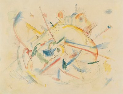 Uden titel, 1915. af Wassily Kandinsky