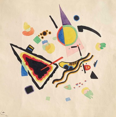 Uden titel, 1921. af Wassily Kandinsky