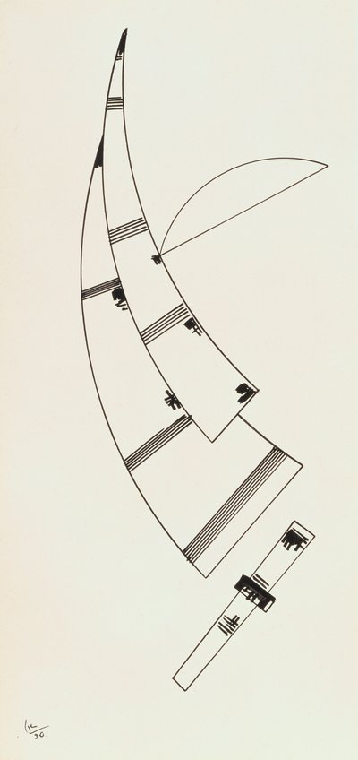 Uden titel, nummer 7 af Wassily Kandinsky