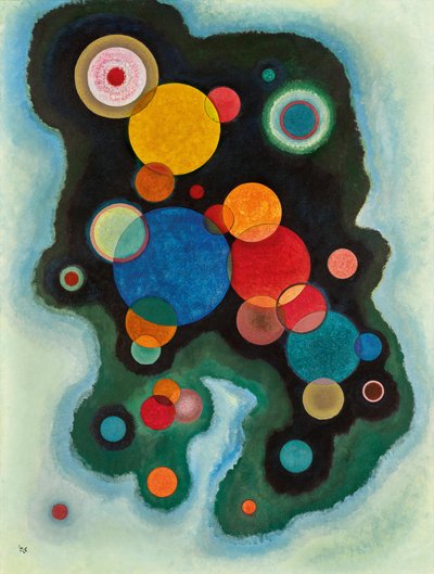 Uddybet impuls, 1928. af Wassily Kandinsky