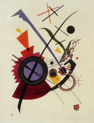 violet af Wassily Kandinsky