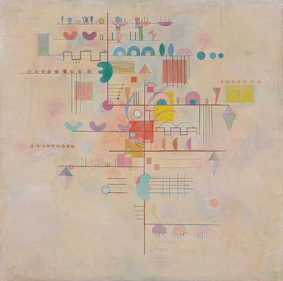 Zarter Aufstieg (Graceful stigning). 1934 af Wassily Kandinsky