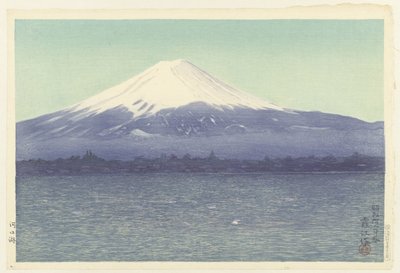 Kawaguchi-søen Kawaguchiko (titel på objekt) af Watanabe Kako