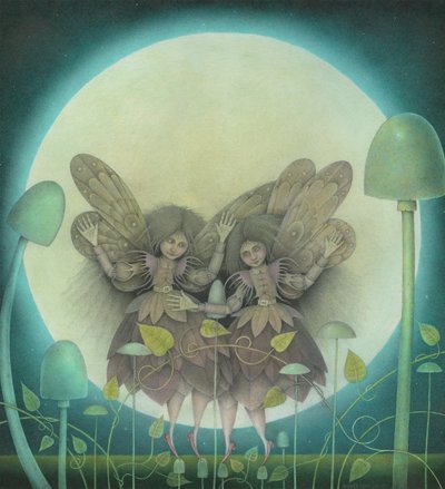 Dansende feer, 2011 (blandede medier) af Wayne Anderson