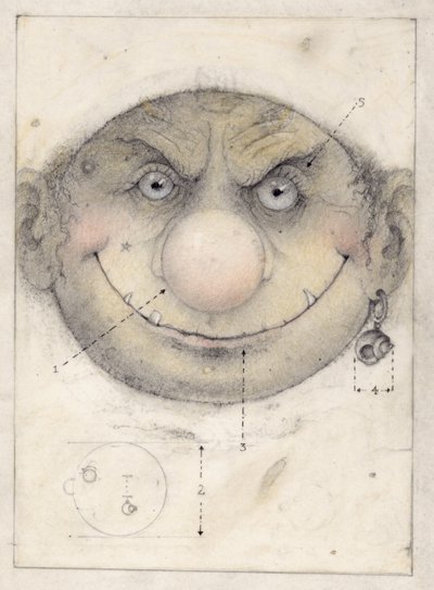 Portræt af en Leprechaune af Wayne Anderson