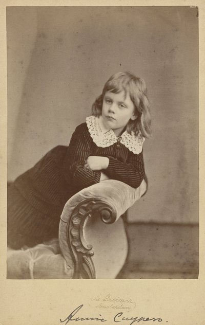 Portræt af Annie Cuypers af Wegner and Mottu