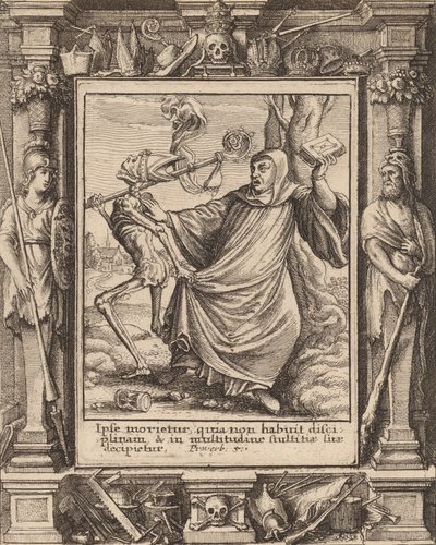 Abbed, 1651. af Wenceslaus Hollar