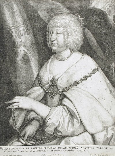 Althea Talbot, Lady Arundel af Wenceslaus Hollar