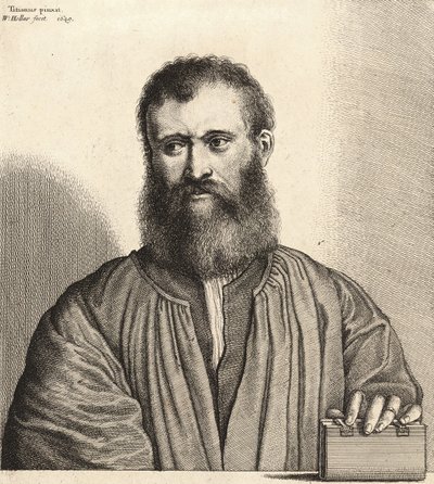 Altoviti eller af huset. Tilstand 3 af Wenceslaus Hollar