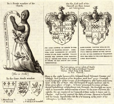 Pil (farvet glas). Tilstand 2 af Wenceslaus Hollar