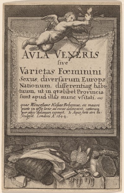 Fredagssalen: Titelblad af Wenceslaus Hollar