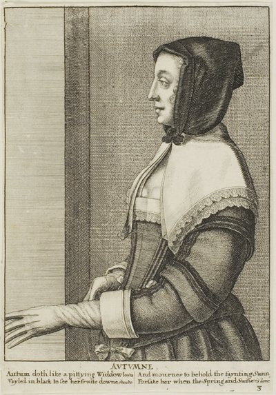 Efterår af Wenceslaus Hollar
