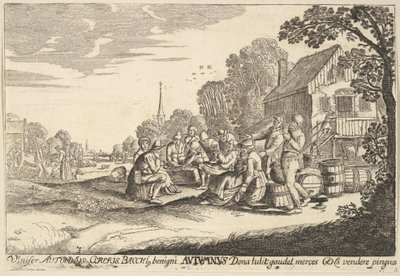 Efterår, 1629. af Wenceslaus Hollar