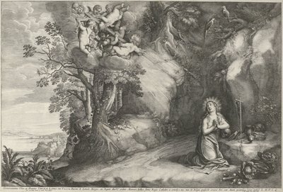 Maria Magdalene til Boetawardi af Wenceslaus Hollar