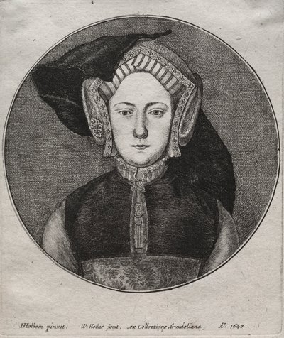 Katarina af Aragon, 1647. af Wenceslaus Hollar