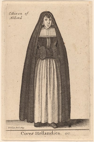 hollandske statsborgere af Wenceslaus Hollar