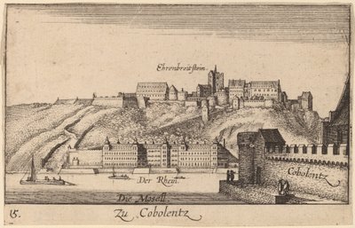 Coblentz af Wenceslaus Hollar