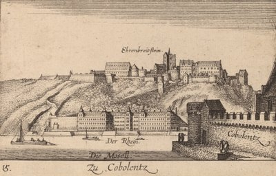 Coblentz, 1635. af Wenceslaus Hollar