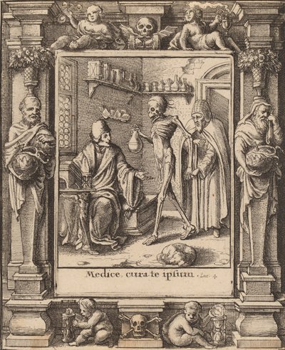 Læge, 1651. af Wenceslaus Hollar