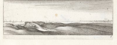 Klitter nær Naarden Små havlandskaber (serietitel) af Wenceslaus Hollar