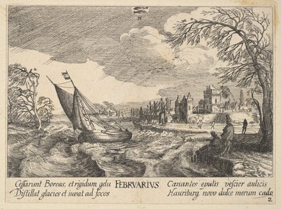 februar 1628-29. af Wenceslaus Hollar